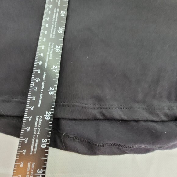 LulaRoe Tunic Tank Top Women's XL Black V Neck Long Length - Picture 4 of 8